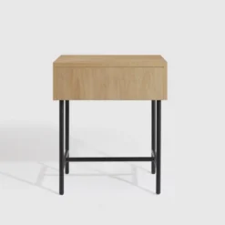 Modern Reeded 1 Drawer Side Table - Saracina Home -Baxton Studio Sales Store GUEST ed85cd9e 576e 49b1 a9e0 0ff16b1b58c7