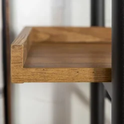 68" 5 Tray Shelf Urban Pipe X Back Bookshelf - Saracina Home 14 68" 5 Tray Shelf Urban Pipe X Back Bookshelf - Saracina Home -Baxton Studio Sales Store GUEST f414af8b f462 42d1 a49d bd9647b53dec