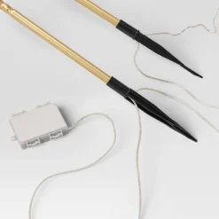 18" LED Gold Starburst Christmas Novelty Sculpture Light Warm White - Wondershop™ -Baxton Studio Sales Store GUEST f4400e52 cdc6 408d b785 8a4d0515a7b6