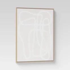 (Set Of 2) 24" X 30" Line Drawing Wall Canvases Gray/White - Threshold™ -Baxton Studio Sales Store GUEST f4700fef 07ff 477f b4f6 94f1f5ce7ae7