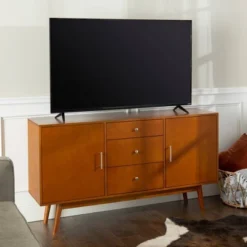 Mid-Century Modern Wood Console TV Stand For TVs Up To 65" - Saracina Home -Baxton Studio Sales Store GUEST f4776153 9248 4743 8fa8 bef9a1fa29c7