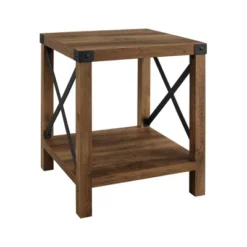 Sophie Rustic Industrial X Frame Side Table - Saracina Home -Baxton Studio Sales Store GUEST f915e628 130c 4cb9 b6c1 9e1deeb835fb