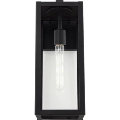 John Timberland Titan Modern Outdoor Wall Light Fixtures Set Of 2 Mystic Black Rectangular Frame 17" Clear Glass For Post Exterior Barn 10 John Timberland Titan Modern Outdoor Wall Light Fixtures Set Of 2 Mystic Black Rectangular Frame 17" Clear Glass For Post Exterior Barn -Baxton Studio Sales Store GUEST fc2ceaa4 f007 4de8 95a7 f8fd158ce5ab