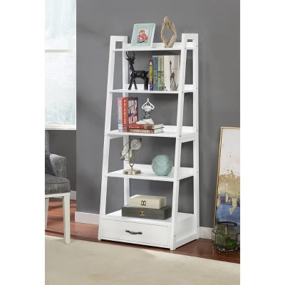 Juncus 5 Tiered Ladder Bookcase - HOMES: Inside + Out 2 Juncus 5 Tiered Ladder Bookcase - HOMES: Inside + Out - Image 2