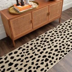 Daffodil Leopard Print Woven Rug - Threshold™ -Baxton Studio Sales Store GUEST fd7ce3b6 e6f3 40a7 83d7 ec02ffd3ec0b