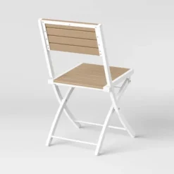 Bryant 4pk Faux Wood Folding Patio Bistro Chairs - White/Light Wood - Threshold™ 10 Bryant 4pk Faux Wood Folding Patio Bistro Chairs - White/Light Wood - Threshold™ -Baxton Studio Sales Store GUEST ff0c02ae c0b7 4249 800c e541509c2011